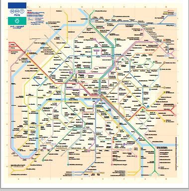 petit plan metro